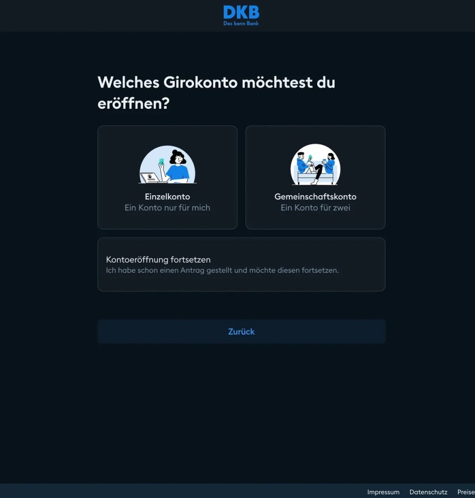 Scelta tra Einzelkonto e Gemeinschaftskonto